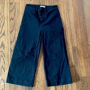 Madewell Emmett Wide Leg Crop Pants
